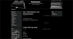 Desktop Screenshot of netzhaeuter.de